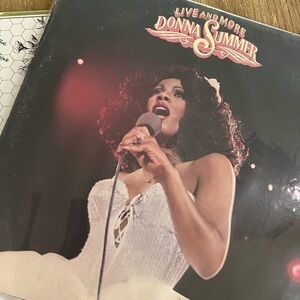 Donna Summer Live and More Vinyl Record /great condition!